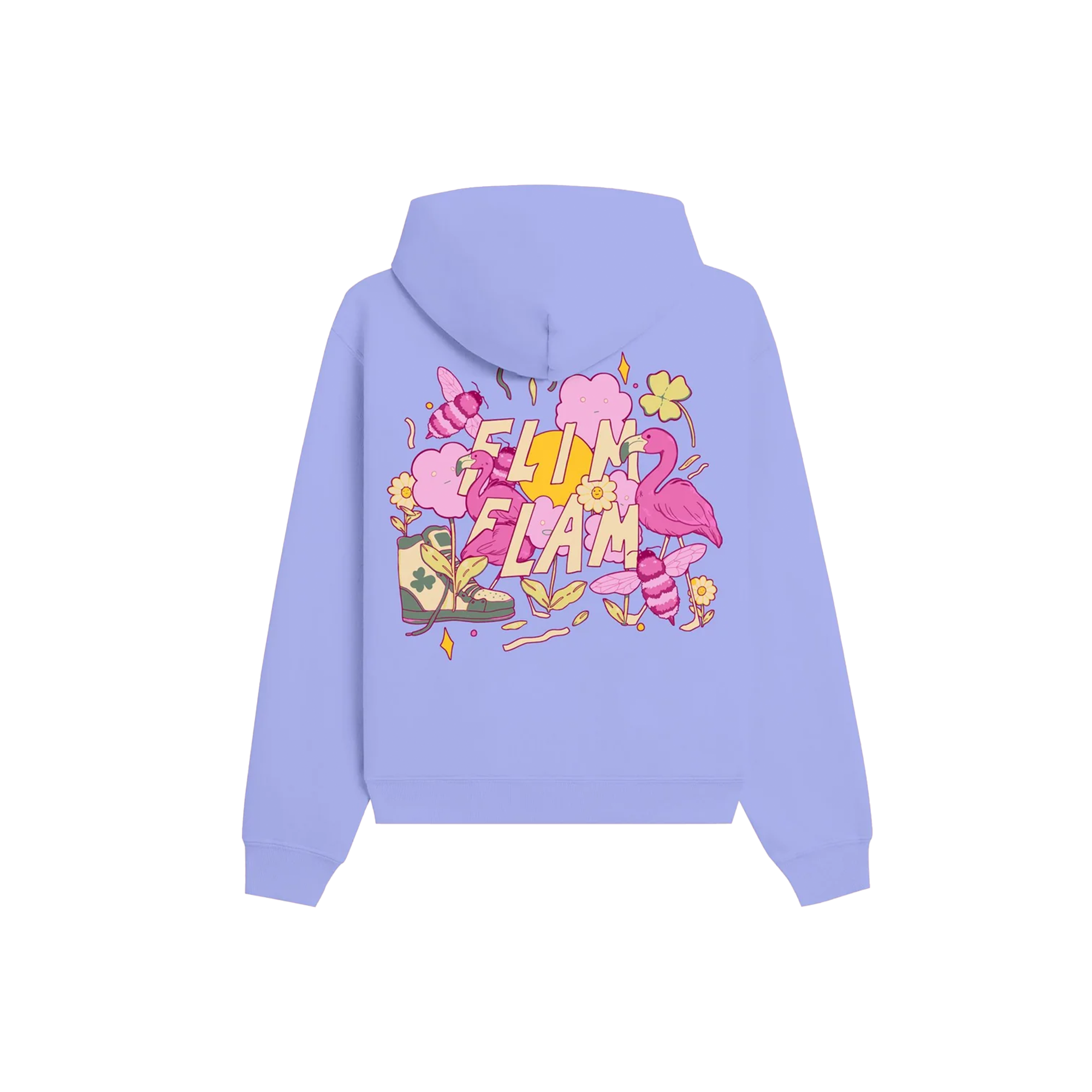 Flamingo hoodie best sale flim flam