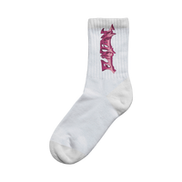 Dice White Socks